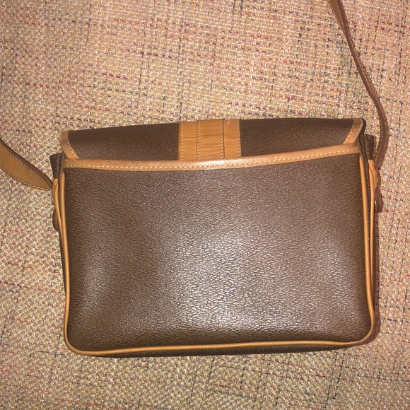 M LANCEL Messenger Saddle Crossbody Bag Made In Italy RARE EUC - Picture 5 of 17